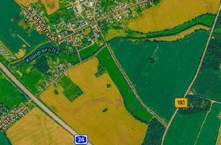 Gewerbeimmobilie kaufen in 16928 Gerdshagen, Großzügiges Gewerbegrundstück am Verkehrsknotenpunkt A24 - B103!