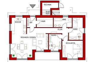 Wohnung mieten in Lüneburger Weg 16, 27356 Rotenburg, Moderne, lichtdurchflutete 4-Zimmer Erdgeschosswohnung mit Garten und Carport