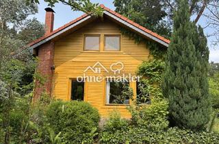 Grundstück zu kaufen in 15754 Heidesee, Ferienhaus 63qm + 2x Gartenhaus Massiv Blockbohlen erschlossen auf Baugrundstück