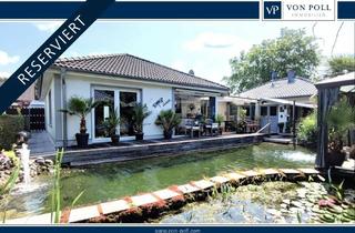 Einfamilienhaus kaufen in 47608 Geldern, *Einzigartiges Schmuckstück in Toplage* Ihr Luxus-Bungalow mit privatem Schwimmteich