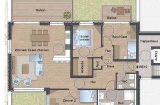 Penthouse kaufen in Bachstraße We 10, 74423 Obersontheim, exklusives Penthouse in ruhiger ZentrumslageWohnquartier Bachstraße, am alten Markt Obersontheim