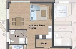 Wohnung kaufen in 74423 Obersontheim, Wohnquartier Bachstraße, am alten Markt ObersontheimEigentumswohnung 78,27 Wfl. mit schönem Balkon
