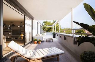 Penthouse kaufen in 83059 Kolbermoor, Exklusives Penthouse mit zwei Dachterrassen und Bergblick