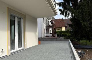 Wohnung mieten in 63071 Stadtmitte, Erstbezug! Hochwertige 3-Zimmer-Neubauwohnung mit großer Terrasse im EG