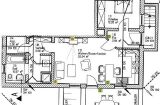 Wohnung mieten in 96486 Lautertal, Neuwertige 2-Raum-Terrassenwohnung mit gehobener Innenausstattung mit EBK in Lautertal