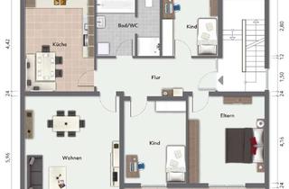 Wohnung mieten in Albruckerstrasse, 79804 Dogern, Mietwohnung in Dogern, inkl. Garage, Einbauküche, Balkon und Garten!