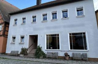 Gewerbeimmobilie kaufen in 91578 Leutershausen, Attraktives Wohn- und Geschäftshaus im Herzen von Leutershausen