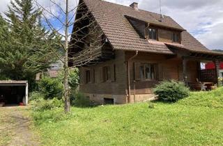 Haus kaufen in 79244 Münstertal, Liebhaberobjekt mit Schwarzwaldblick – Holzhaus in Traumlage mit Potenzial