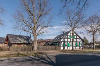 Haus kaufen in 15913 Märkische Heide, Bezauberndes Fachwerkhaus mit viel Platz und Ausbaureserven bietet Raum für neue Lebenskonzepte