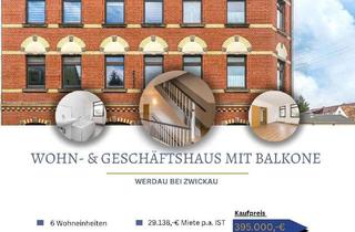 Anlageobjekt in 08412 Werdau, Attraktives Anlageobjekt: Modernisiertes Mehrfamilienhaus mit Photovoltaik & Ausbaupotenzial bei Zwi