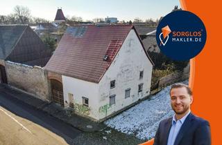 Grundstück zu kaufen in 39443 Förderstedt, Grundstück mit Haus zur Sanierung oder Neubau