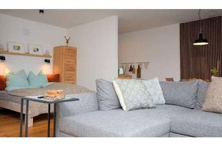 Immobilie mieten in 87654 Friesenried, Modern möbliertes 1-Zimmer-Apartment mit Terrasse und Sauna in Friesenried