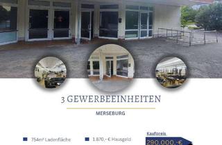 Gewerbeimmobilie kaufen in 06217 Merseburg, Solides Anlagepaket: 3 vermietete Gewerbeeinheiten in zentraler Lage von Merseburg