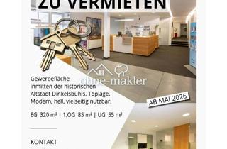 Büro zu mieten in 91550 Dinkelsbühl, Gewerberäume in 1a Lage