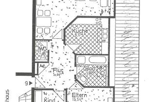 Wohnung mieten in 33813 Oerlinghausen, Ansprechende 3-Zimmer-DG-Wohnung mit Balkon und Blick ins Grüne in Oerlinghausen