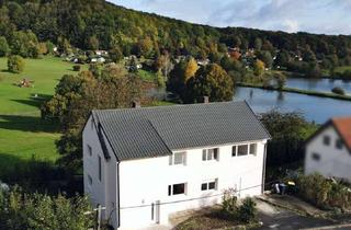 Mehrfamilienhaus kaufen in 36284 Hohenroda, Rarität mit Seeblick - Ein-Zweifamilienhaus in bester Lage von Hohenroda