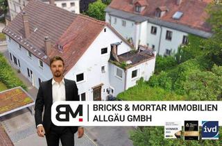 Villa kaufen in 87439 Kempten, Ein Haus für Macher, Entwickler und Visionäre – Sanierungsobjekt mit Geschichte