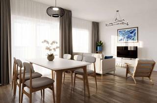 Wohnung kaufen in Friedrich-Ebert-Straße 11, 83059 Kolbermoor, 4-Zimmer-Designwohnung mit XXL-Terrasse, Süd- und Westbalkon | Das Flussquartier Kolbermoor