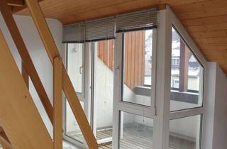 Wohnung mieten in Bahnhofstraße 59/2, 71272 Renningen, Gepflegte 1,5-Zimmer-Dachgeschosswohnung mit Balkon und Einbauküche in Renningen