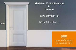 Einfamilienhaus kaufen in 21465 Wentorf, Modernes Einfamilienhaus in Wentorf...
