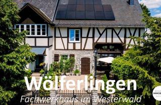 Haus kaufen in 56244 Wölferlingen, Stilvoll modernisiertes hochwertiges Fachwerkjuwel
