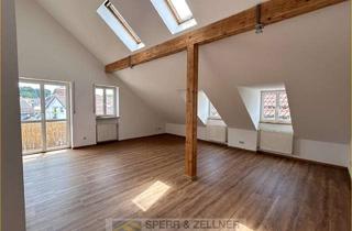 Wohnung mieten in 84427 Sankt Wolfgang, Sankt Wolfgang - Charmante, lichtdurchflutete Dachgeschosswohnung mit Blick ins Grüne.