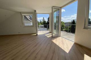 Wohnung mieten in Augustastr. 21, 58452 Witten, Sonnen Dachterrasse mit Blick auf den Rathausturm