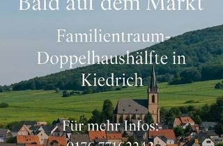 Doppelhaushälfte kaufen in 65399 Kiedrich, Bald auf dem Markt: Familientraum-Doppelhaushälfte im familienfreundlichen Kiedrich