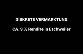 Mehrfamilienhaus kaufen in 52249 Eschweiler, Attraktives Mehrfamilienhaus in Eschweiler mit Sollmiete von €166.453,15 und 8,34 % Rendite