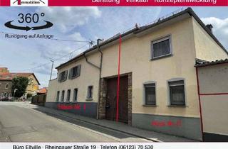 Haus kaufen in 55546 Pfaffen-Schwabenheim, Top Immobilienpaket mit 2 Häuser, Garten und großem Hof