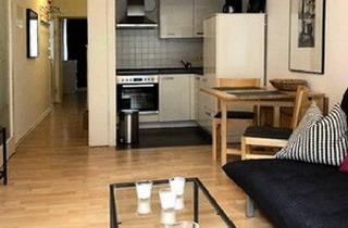 Wohnung mieten in 40479 Düsseldorf, Geschmackvoll möblierte 2-Zimmer-Wohnung mit Balkon, Düsseldorf-Pempelfort, Mozartstr.
