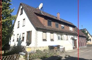 Haus kaufen in 74585 Rot am See, Gemütliches, geräumiges 2-Familienhaus mit Garage, Balkon, Terrasse und Gärtle