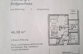 Wohnung kaufen in 33161 Hövelhof, Hövelhof - Vermietete 2-Zimmer-Senioren Wohnung, Einbauküche, 47m2,Terrasse