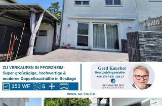 Doppelhaushälfte kaufen in 75177 Pforzheim, Pforzheim - Super großzügige, hochwertige & moderne Doppelhaushälfte in Bestlage zu verkaufen!