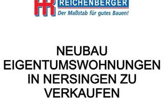 Wohnung kaufen in 89278 Nersingen, Nersingen - Neubauwohnung mit Tiefgarage & Aufzug in Nersingen