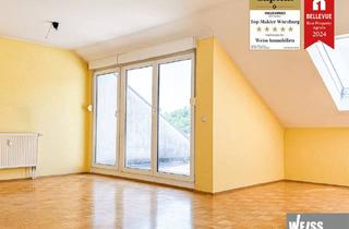 Wohnung kaufen in Langes Gräthlein 52, 97078 Würzburg, Würzburg - Dachgeschosswohnung mit 2 Duplexgaragen und Loggia nahe der Uni Klinik