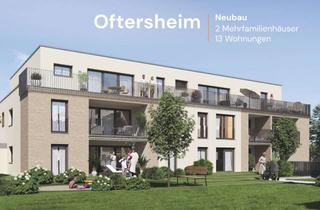 Wohnung kaufen in 68723 Oftersheim, Charmante Neubauwohnungen im Zentrum von Oftersheim, Energiestandard EH40+ mit Gütesiegel QNG