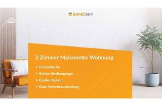 Wohnung kaufen in 01591 Riesa, 3 Zimmer Maisonette Wohnung in ruhiger Lage
