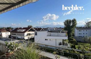 Penthouse kaufen in 83043 Bad Aibling, RESERVIERT: Penthouse mit Panorama-Dachterrasse und traumhaftem Bergblick in Bad Aibling