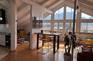 Wohnung kaufen in Seeweg 25a, 83126 Flintsbach, Großartige Dachgeschosswohnung, mit viel Licht und tollem Ausblick, herrlichem Bad.