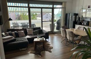 Penthouse kaufen in Johann-Strauß-Straße 16, 86633 Neuburg, Geschmackvolle, vollst. renovierte 3,5-Zimmer-Penthouse-Wohnung mit lux. Innenausstattung mit EBK
