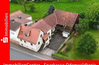 Bauernhaus kaufen in 64720 Michelstadt, Kleiner Bauernhof mit viel Stauraum - optimal für Ihr Gewerbe / Bastler / Schrauber -