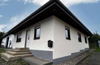 Gewerbeimmobilie kaufen in 57635 Hasselbach, Nähe Weyerbusch, Bungalow, Kfz-Halle und kleinem Mietobjekt sowie Bauland