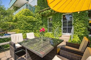 Wohnung kaufen in 82515 Wolfratshausen, Kleinod im Grünen: Phantastische Gartenwohnung in Wolfratshausen
