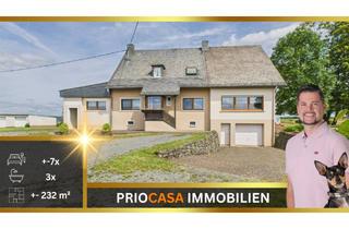 Haus kaufen in 54597 Roth bei Prüm, Roth bei Prüm - ALLEIN-LAGE Großes Haus für Familie & Gäste - 231?m² Wohnfläche, Kegelbahn, Gaststätte mit Einliegerpotenzial & 6.503?m² Grundstück