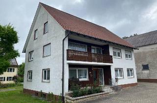 Haus kaufen in 91632 Wieseth, Wieseth - Wohnhaus mit Nebengebäuden und großem Grundstück von 6.799 m²