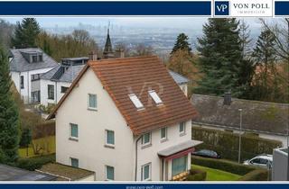 Haus kaufen in 61462 Königstein, Königstein im Taunus - Zweifamilienhaus mit Weitblick - exklusives Panorama bis zur Skyline