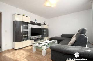 Wohnung kaufen in 63811 Stockstadt, Stockstadt am Main - BERK Immobilien - Vermietete 3-Zimmer-Wohnung mit Stellplatz und Gartenanteil in zentraler Ortslage