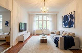 Wohnung kaufen in Ringstraße 50, 12205 Lichterfelde, Wohnen mit Stil: 4-Zimmer-Gründerzeitaltbau mit Stuck und Südbalkon