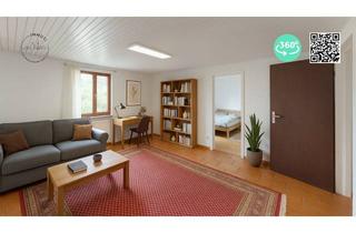 Wohnung kaufen in 76597 Loffenau, Charmant, großzügig, vielseitig – Maisonettewohnung mit Garten, Terrasse und Scheune in Loffenau